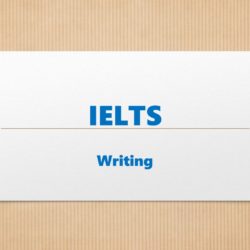 IELTS Writing